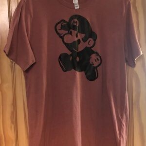 Super Mario T shirt, unisex size Large. This was washed but never worn.